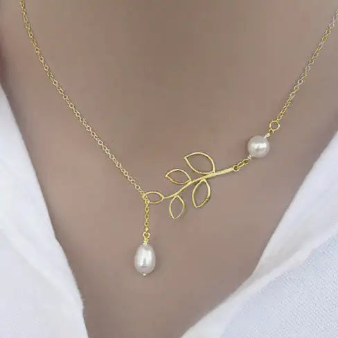 2 Pearls Necklace