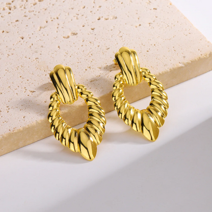 Gold Drop Earrings