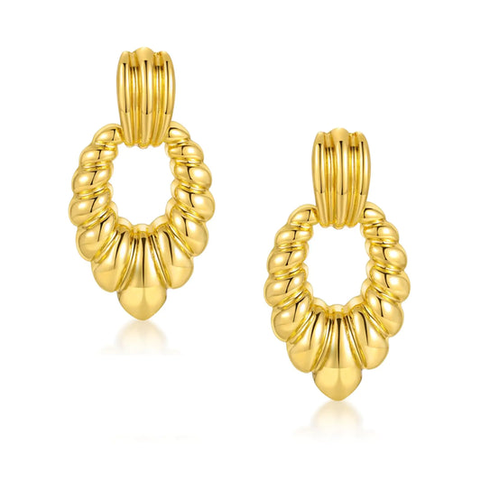 Gold Drop Earrings